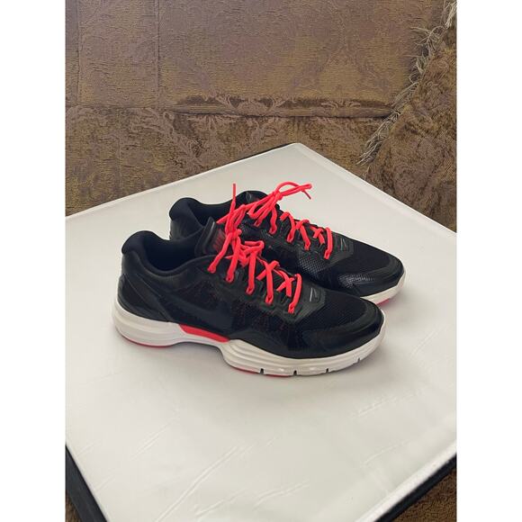 NIKE LUNAR TR1  Nike Lunar Mens Black Mesh Running Shoes Size 12 main image 4